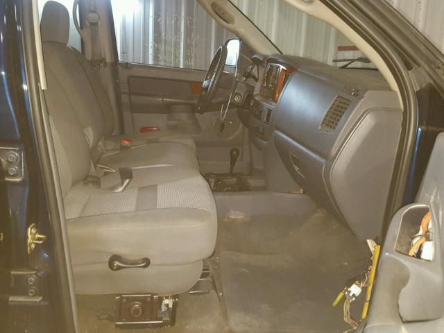 3D7KS28C96G178660 - 2006 DODGE RAM 2500 S BLUE photo 5