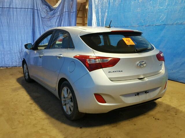 KMHD35LH5FU247423 - 2015 HYUNDAI ELANTRA GT SILVER photo 3