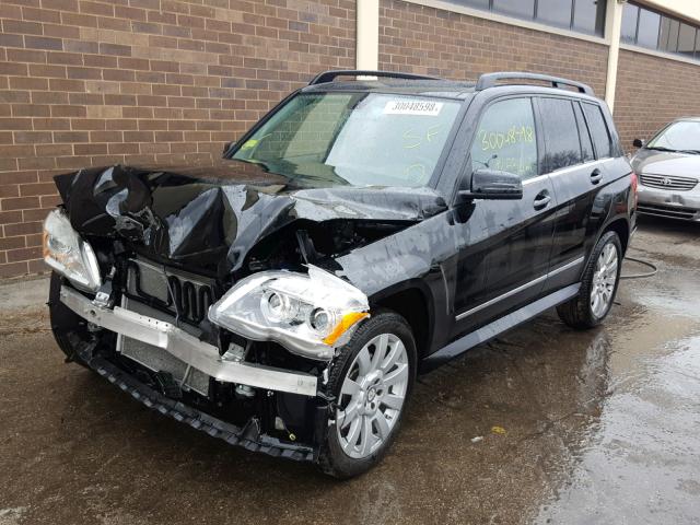 WDCGG8HB5AF441257 - 2010 MERCEDES-BENZ GLK 350 4M BLACK photo 2