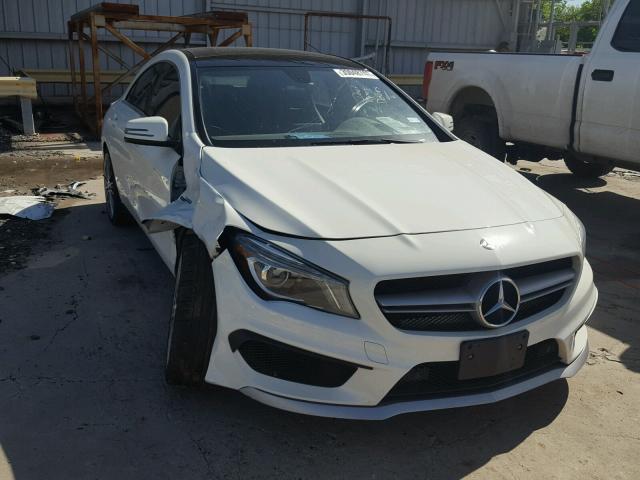 WDDSJ5CB1EN030334 - 2014 MERCEDES-BENZ CLA 45 AMG WHITE photo 1