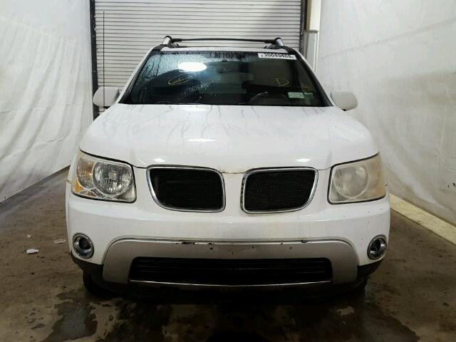 2CKDL63F866127339 - 2006 PONTIAC TORRENT WHITE photo 9