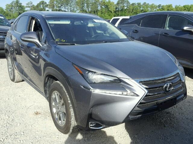 JTJYARBZ0H2056274 - 2017 LEXUS NX 200T GRAY photo 1