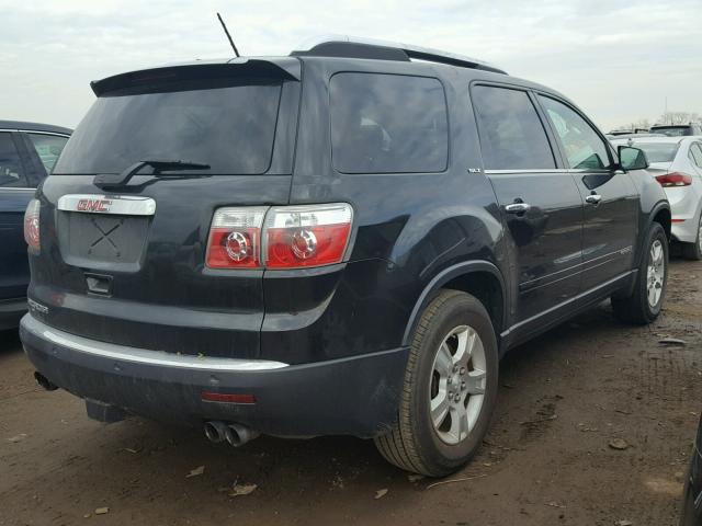 1GKER23758J177752 - 2008 GMC ACADIA SLT შავი ფოტო 4