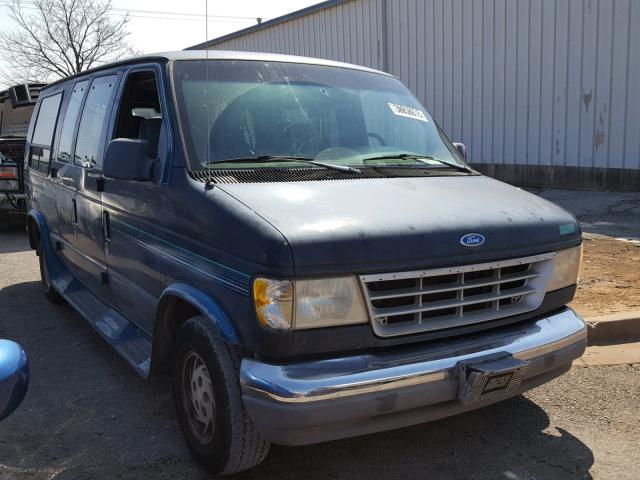 1FDEE14H9PHB55909 - 1993 FORD ECONOLINE BLACK photo 1