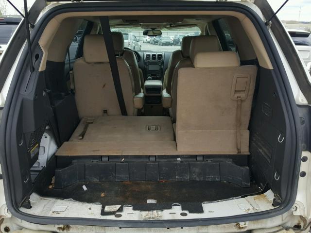 1GKKRTED5CJ273840 - 2012 GMC ACADIA DEN CREAM photo 9