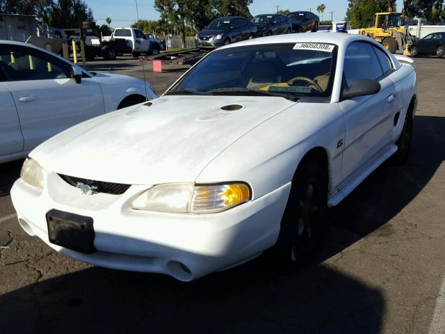 1FALP42TXSF143163 - 1995 FORD MUSTANG GT WHITE photo 2