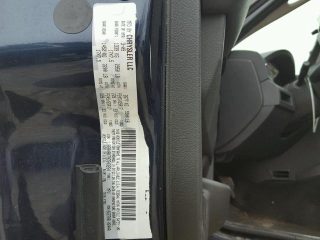 1J8GR48K79C543254 - 2009 JEEP GRAND CHER 蓝色 照片 10