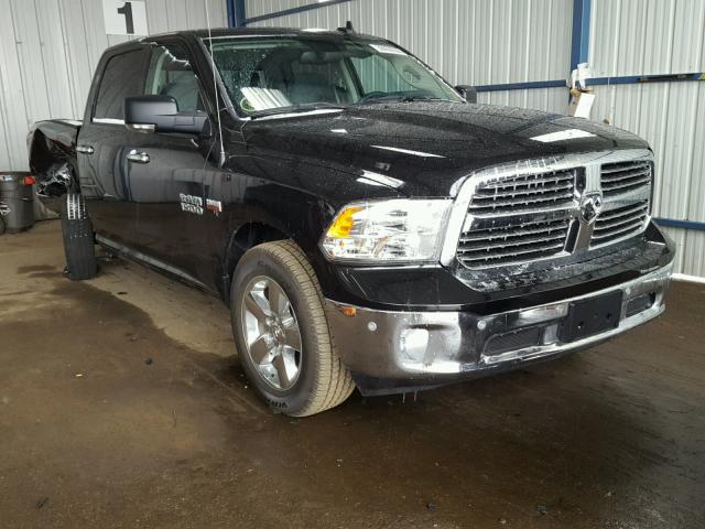 3C6RR7LT0HG637593 - 2017 RAM 1500 SLT BLACK photo 1