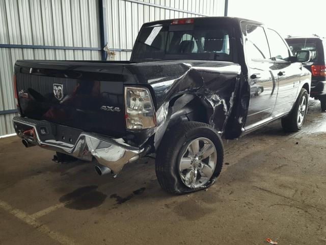 3C6RR7LT0HG637593 - 2017 RAM 1500 SLT BLACK photo 4