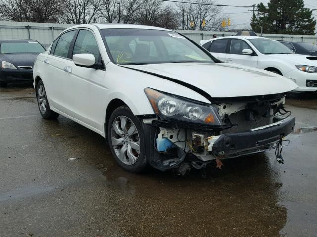 1HGCP36868A042588 - 2008 HONDA ACCORD EXL WHITE photo 1