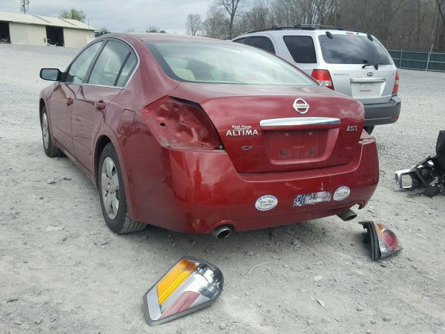 1N4AL21E07N437825 - 2007 NISSAN ALTIMA 2.5 RED photo 3