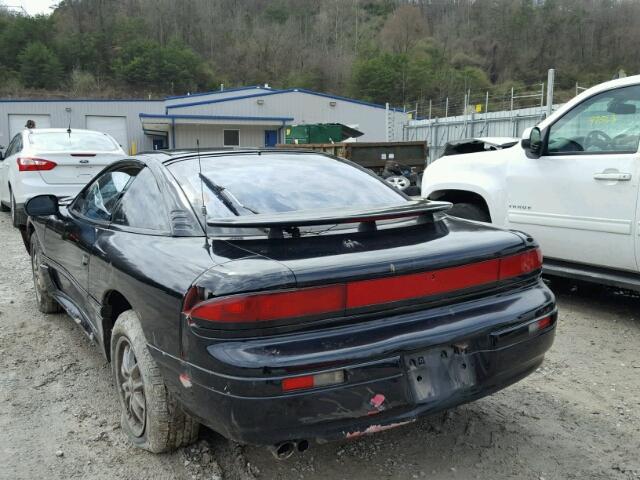 JB3BM54J2PY018042 - 1993 DODGE STEALTH ES BLACK photo 3