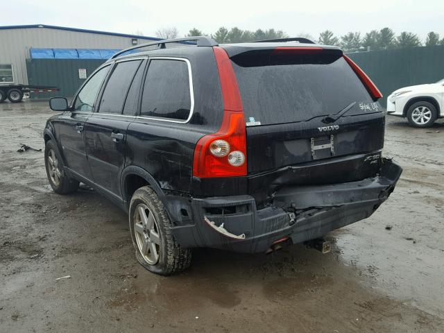 YV1CZ59H041119007 - 2004 VOLVO XC90 BLACK photo 3