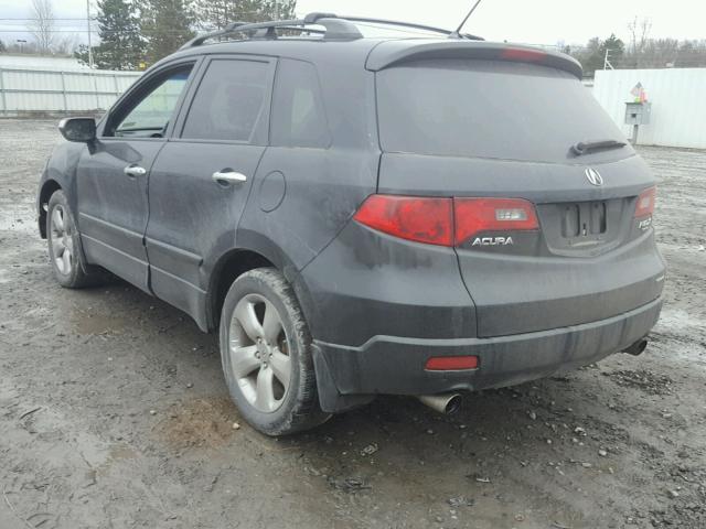 5J8TB18537A005891 - 2007 ACURA RDX TECHNO BLACK photo 3