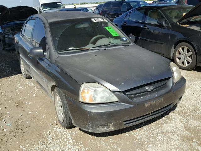 KNADC125936279440 - 2003 KIA RIO GRAY photo 1