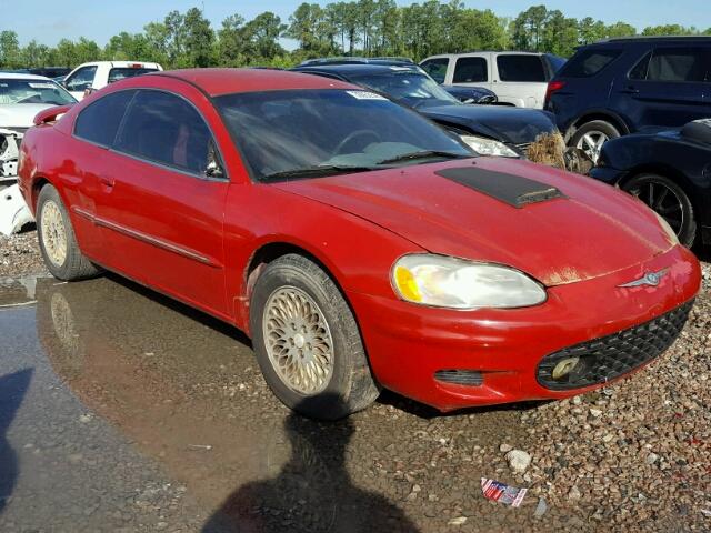 4C3AG42G91E057239 - 2001 CHRYSLER SEBRING LX RED photo 1