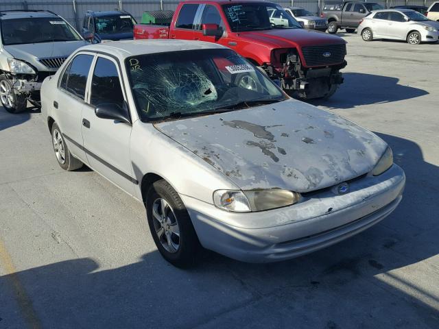 1Y1SK52871Z430989 - 2001 CHEVROLET GEO PRIZM 银色 照片 1