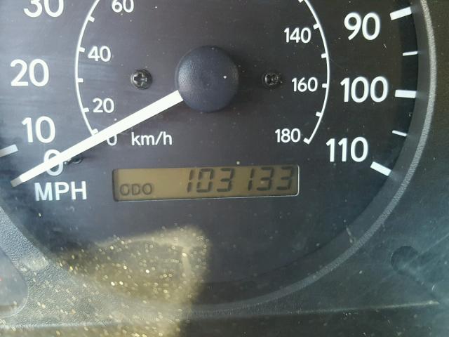 1Y1SK52871Z430989 - 2001 CHEVROLET GEO PRIZM 银色 照片 8