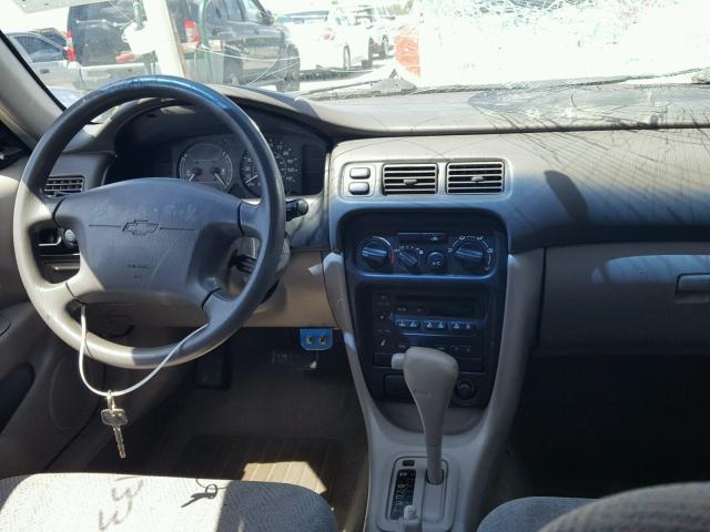 1Y1SK52871Z430989 - 2001 CHEVROLET GEO PRIZM 银色 照片 9