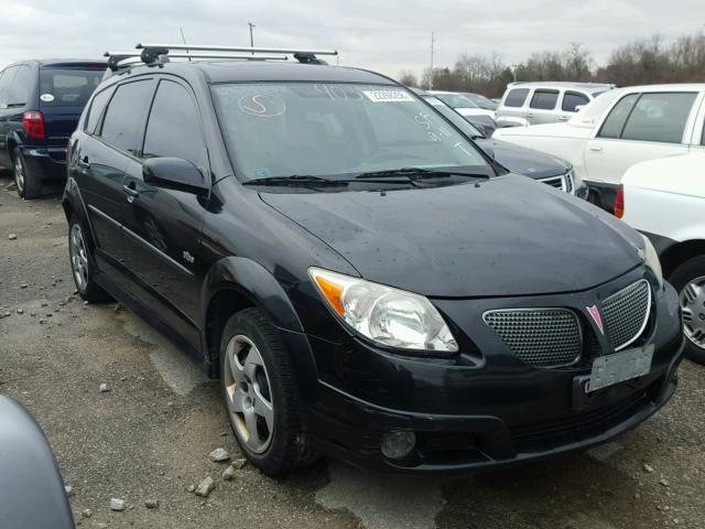 5Y2SL65856Z431598 - 2006 PONTIAC VIBE BLACK photo 1