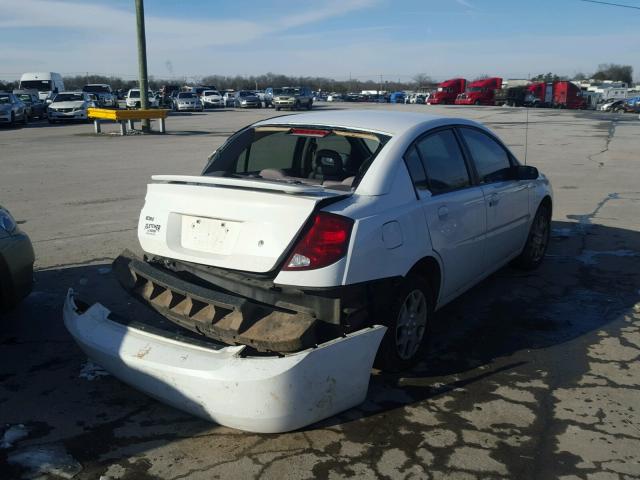1G8AJ54F24Z171700 - 2004 SATURN ION LEVEL WHITE photo 4