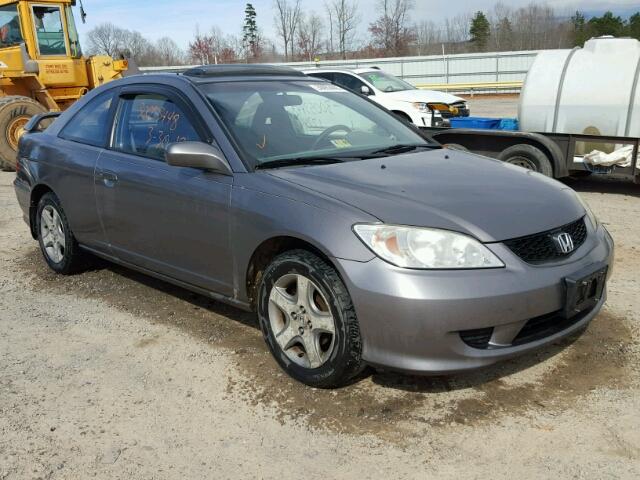 1HGEM21925L064177 - 2005 HONDA CIVIC EX GRAY photo 1