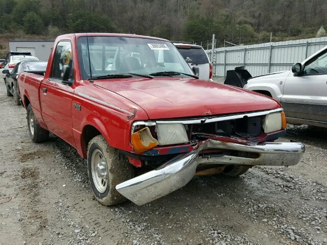 1FTCR10U9SPA67072 - 1995 FORD RANGER RED photo 1