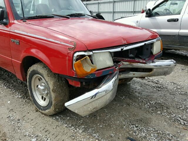 1FTCR10U9SPA67072 - 1995 FORD RANGER RED photo 9