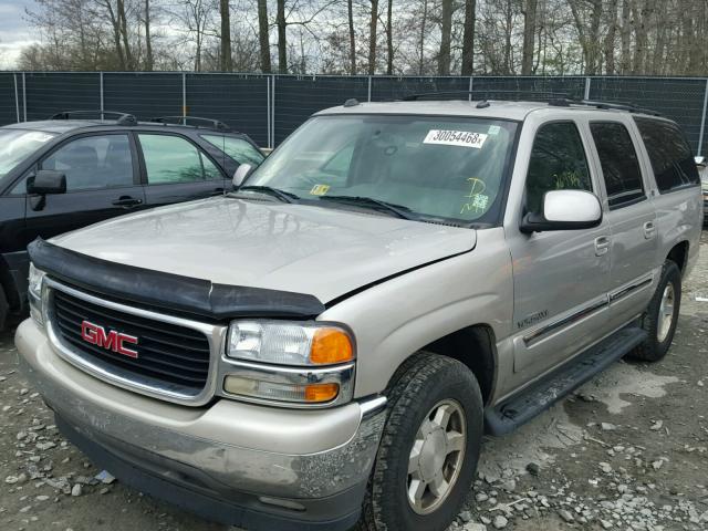 1GKEC16Z85J108946 - 2005 GMC YUKON XL C SILVER photo 2