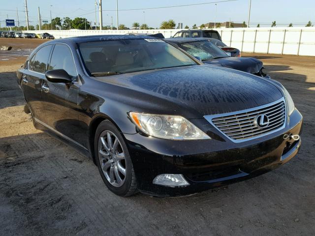 JTHBL46F385066459 - 2008 LEXUS LS 460 BLACK photo 1