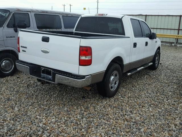 1FTPW12586KB41813 - 2006 FORD F150 SUPER WHITE photo 4