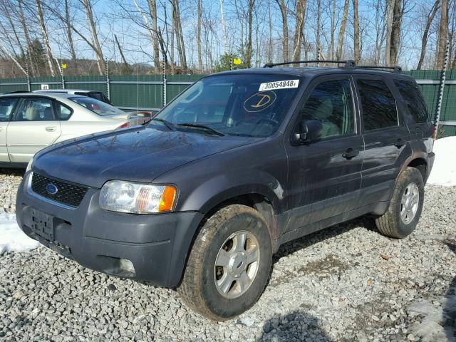 1FMCU931X4KA81542 - 2004 FORD ESCAPE XLT GRAY photo 2