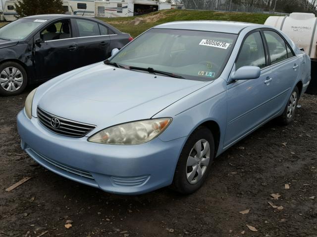 4T1BE32K66U728624 - 2006 TOYOTA CAMRY LE BLUE photo 2