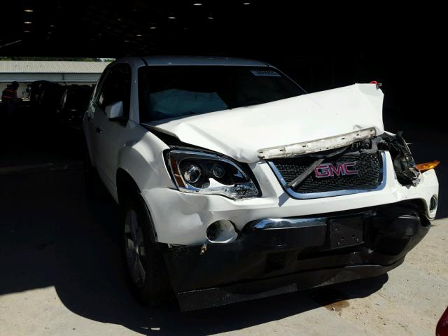 1GKKRSED0BJ218611 - 2011 GMC ACADIA SLT თეთრი ფოტო 1