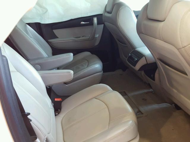 1GKKRSED0BJ218611 - 2011 GMC ACADIA SLT თეთრი ფოტო 6