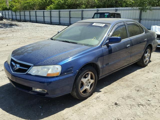 19UUA56693A092569 - 2003 ACURA 3.2TL BLUE photo 2