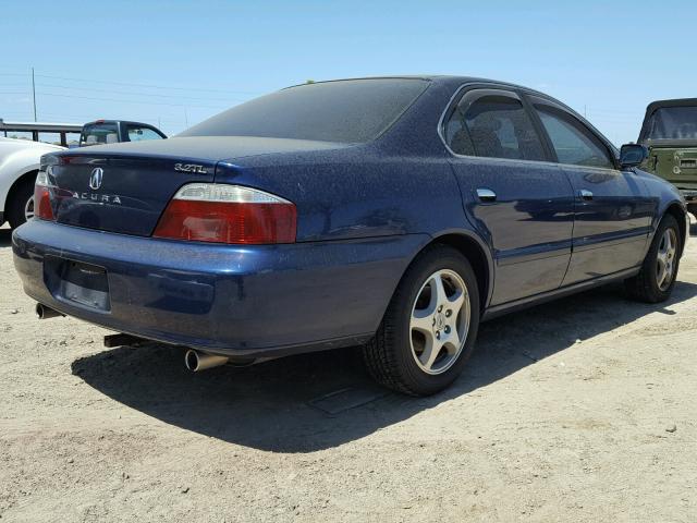 19UUA56693A092569 - 2003 ACURA 3.2TL BLUE photo 4