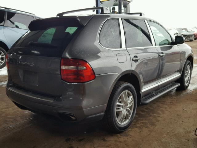 WP1AB29P68LA33605 - 2008 PORSCHE CAYENNE S GRAY photo 4