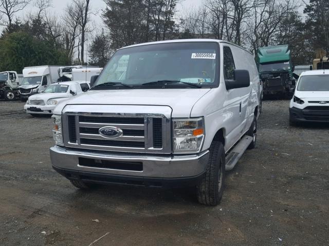 1FTNE24W99DA45199 - 2009 FORD ECONOLINE WHITE photo 2