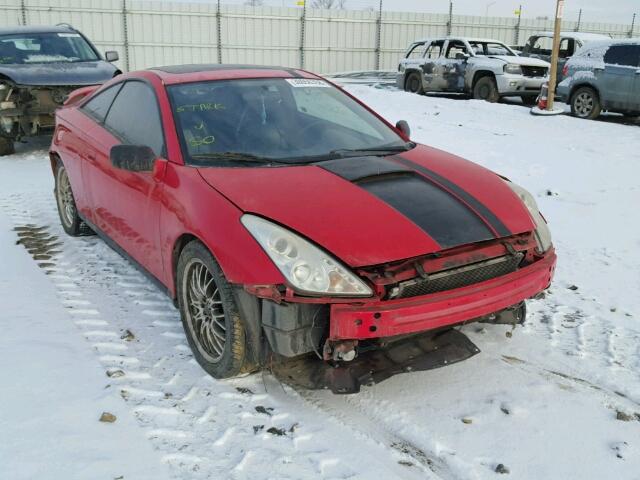 JTDDY32T1Y0005738 - 2000 TOYOTA CELICA GT- RED photo 1