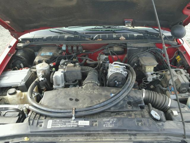 1GCCS1442T8211040 - 1996 CHEVROLET S TRUCK S1 RED photo 7