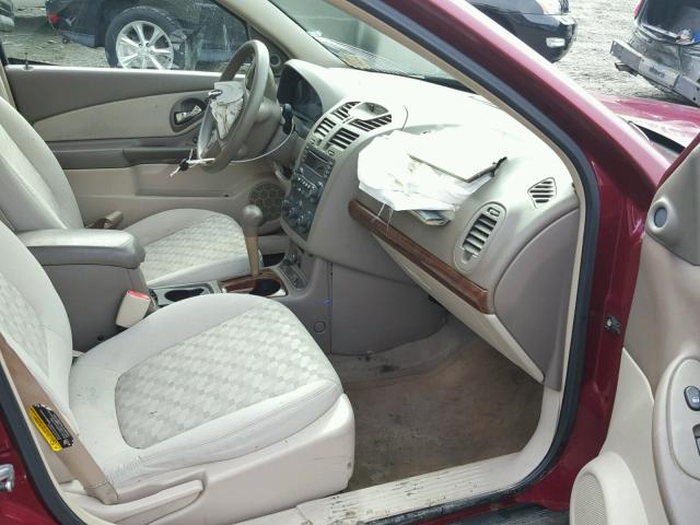 1G1ZT52834F118070 - 2004 CHEVROLET MALIBU LS Bordo foto 5