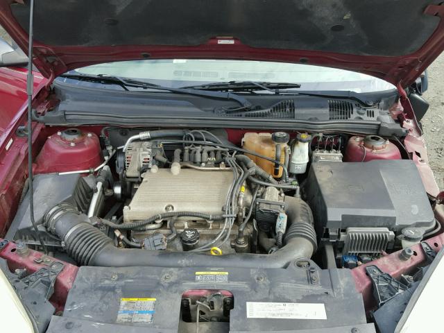 1G1ZT52834F118070 - 2004 CHEVROLET MALIBU LS Bordo foto 7