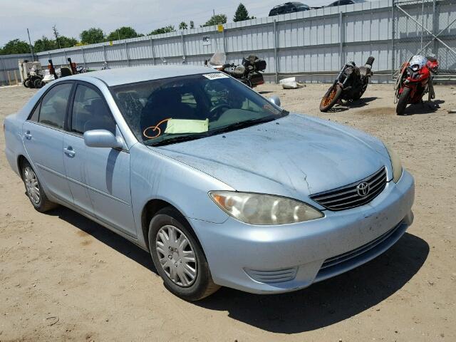 4T1BE32K86U697117 - 2006 TOYOTA CAMRY BLUE photo 1