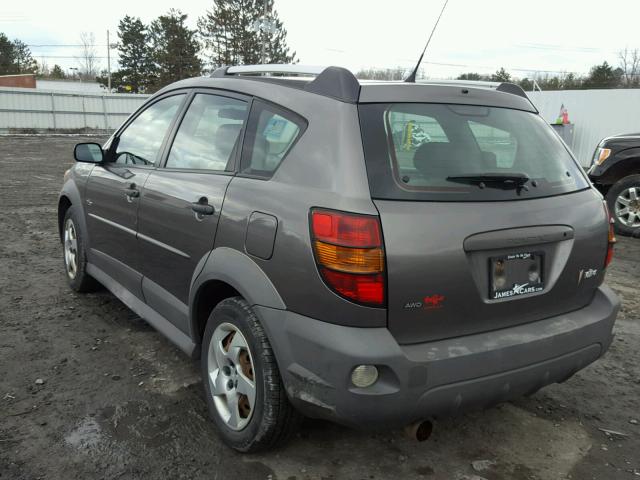 5Y2SM63825Z442797 - 2005 PONTIAC VIBE GRAY photo 3