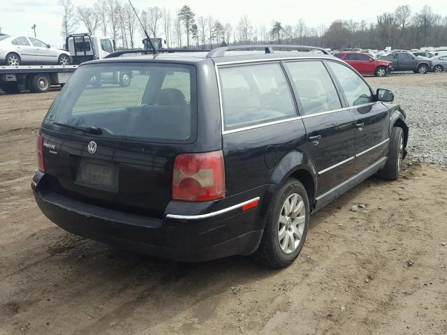 WVWVD63B83E066006 - 2003 VOLKSWAGEN PASSAT GLS BLACK photo 4