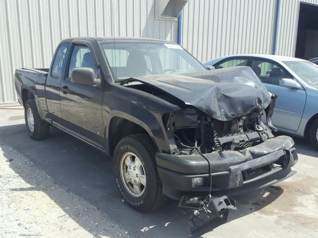 1GCCS198768289300 - 2006 CHEVROLET COLORADO BLACK photo 1