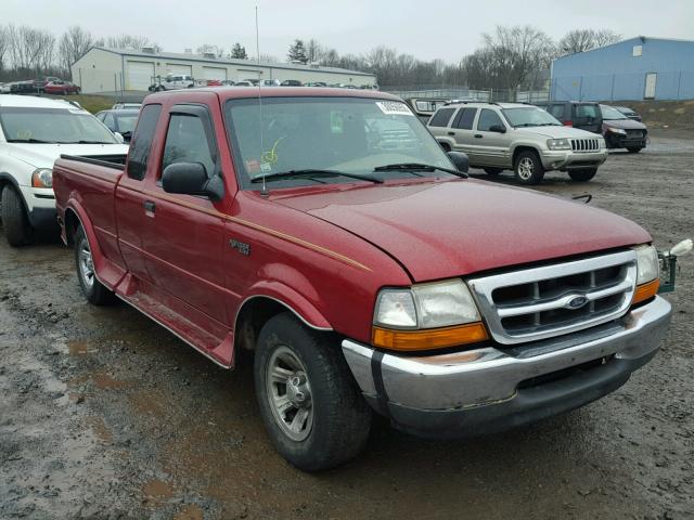 1FTYR14V3YTA66752 - 2000 FORD RANGER SUP RED photo 1