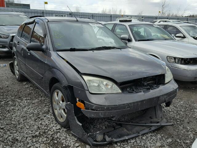 3FAFP37N75R154193 - 2005 FORD FOCUS ZX5 GRAY photo 1