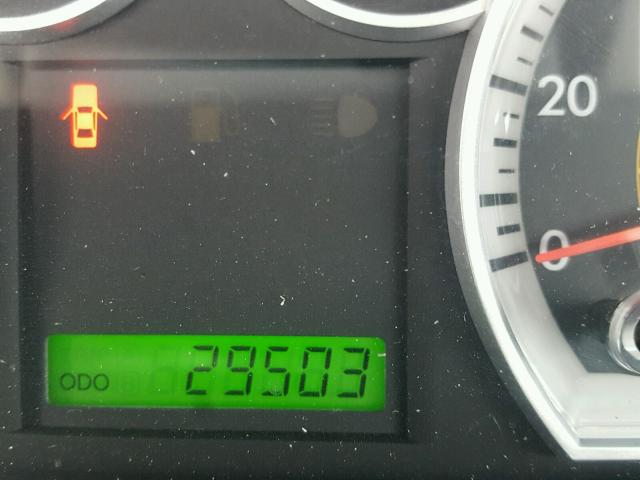 KL1TD56E69B627716 - 2009 CHEVROLET AVEO LS RED photo 8